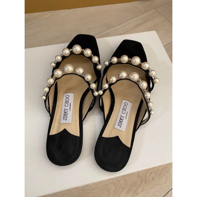 JIMMY CHOO パールフラットシューズ 37 | www.kkiriakidis.gr