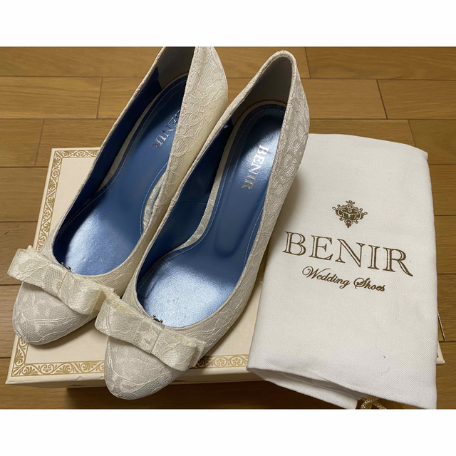 BENIR/ウエディングシューズ/パンプス/36/WHT - ハイヒール/パンプス