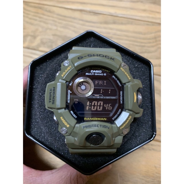 G-SHOCK  GW-9400-3  カーキ　ミリタリー　電波ソーラー