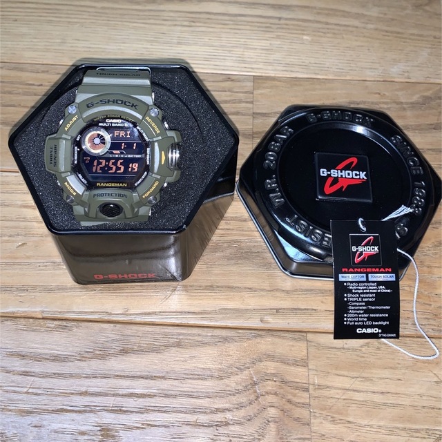 G-SHOCKレンジマンGW-9400-3カーキ電波ソーラー