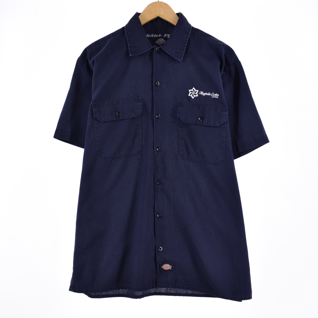 ディッキーズ Dickies 半袖 ワークシャツ メンズL /eaa331224