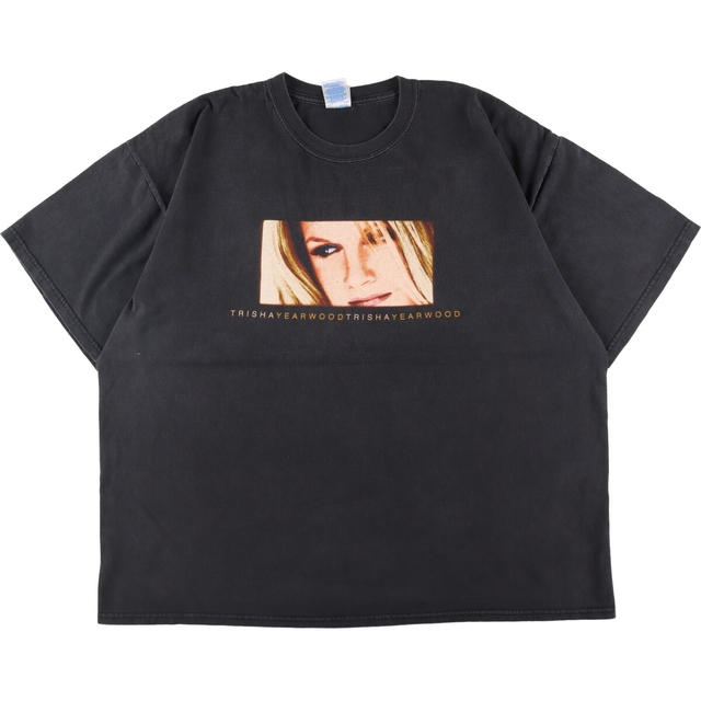 ギルダン GILDAN TRISHA YEARWOOD トリーシャイヤウッド INSIDE OUT TOUR 両面プリント バンドTシャツ バンT メンズXXL /eaa332659