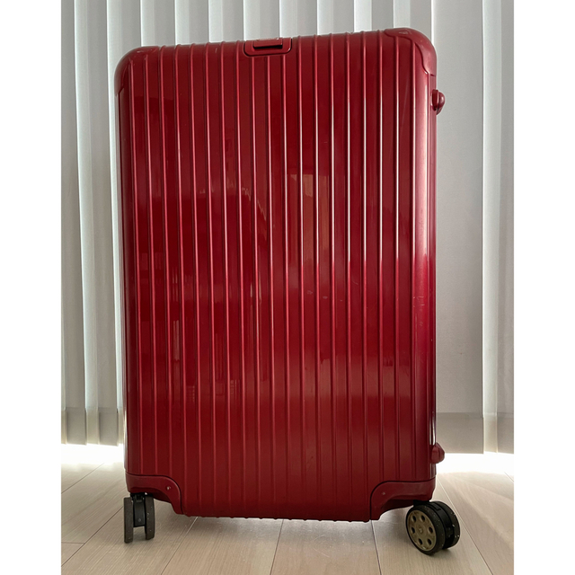 RIMOWA サルサデラックス 4輪 キャリーケース レッド 大容量 【誠実 ...