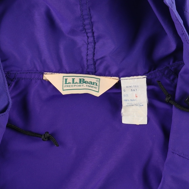 80年代 エルエルビーン L.L.Bean アノラックパーカー USA製 メンズXL ヴィンテージ /eaa332770