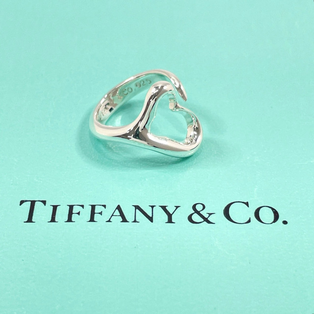 Tiffany & Co.(ティファニー)のティファニー リング・指輪 オープンハート エルサペレッティ  シルバ レディースのアクセサリー(リング(指輪))の商品写真