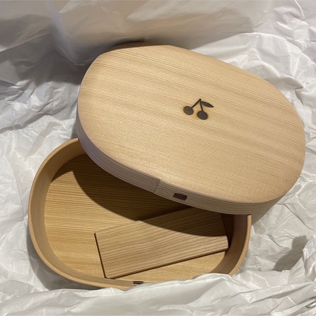 ⭐︎新品未使用⭐︎Bonpoint ボンポワン 弁当箱 大館曲げわっぱ