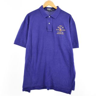 ラルフローレン(Ralph Lauren)の古着 ラルフローレン Ralph Lauren POLO by Ralph Lauren 半袖 ポロシャツ メンズXL /eaa320671(ポロシャツ)