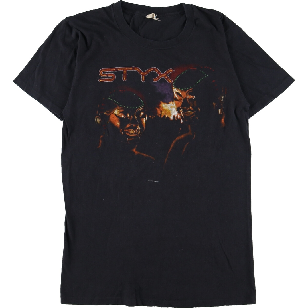 43cm肩幅80年代 SCREEN STARS Styx スティックス KILROY WAS HERE TOUR 1983 バンドTシャツ バンT メンズS ヴィンテージ /eaa329722