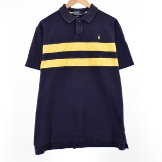 ラルフローレン(Ralph Lauren)の古着 ラルフローレン Ralph Lauren POLO by Ralph Lauren 半袖 ポロシャツ メンズXL /eaa320698(ポロシャツ)