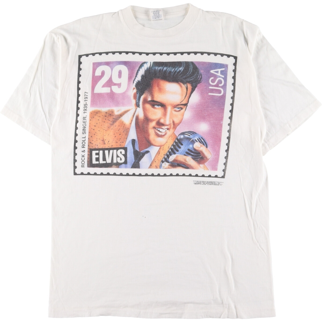90年代 WORLD T’S Elvis Presley エルヴィス プレスリー バンドTシャツ メンズXL ヴィンテージ /eaa329717