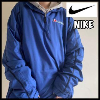 NIKE - 激レア ナイキ ハーフジップ ナイロンジャケット 薄中綿 企業