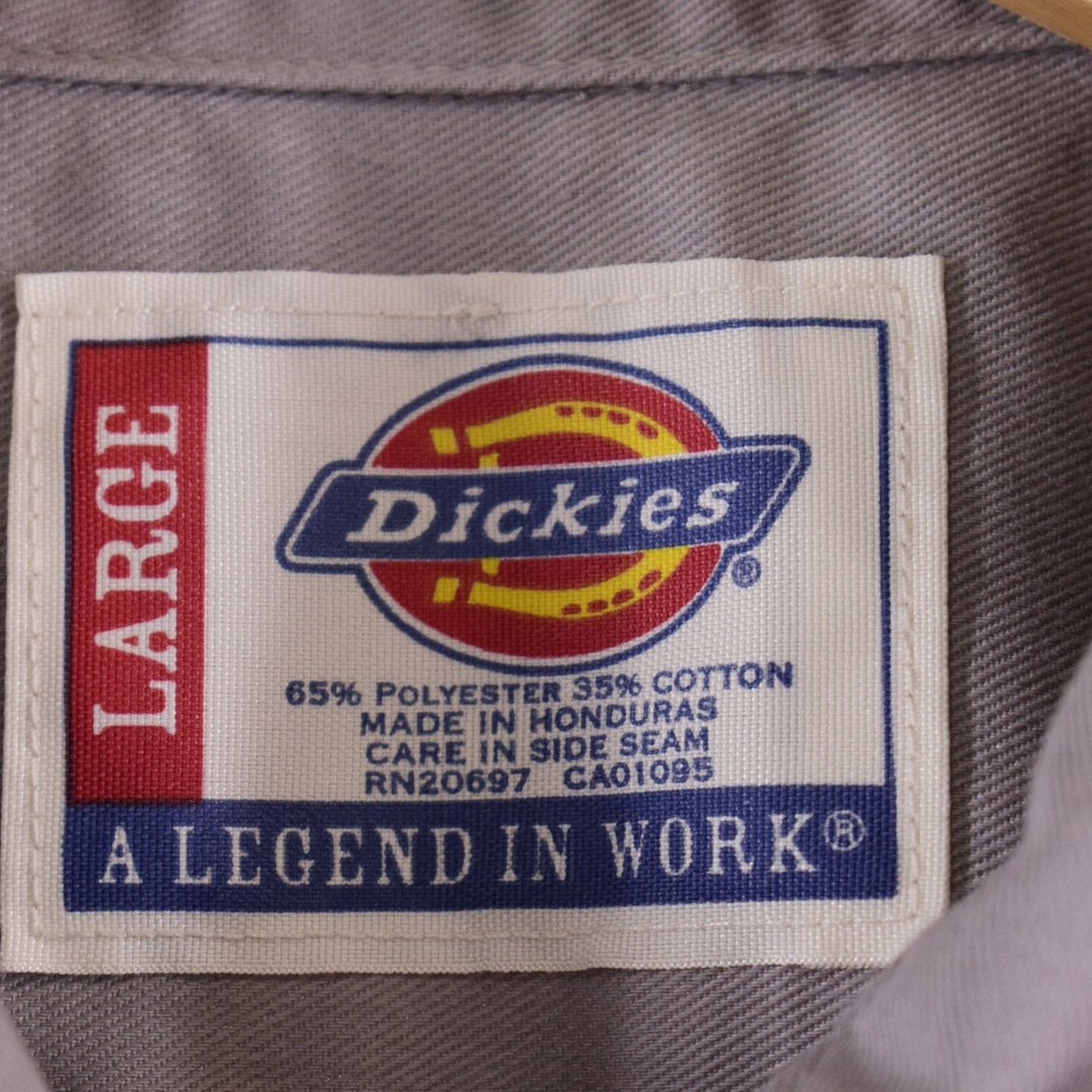 Dickies(ディッキーズ)の古着 ディッキーズ Dickies 半袖 ワークシャツ メンズXL /eaa331254 メンズのトップス(シャツ)の商品写真