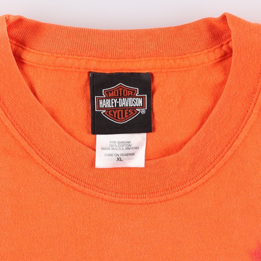 ヘインズ Hanes Harley-Davidson ハーレーダビッドソン 両面プリント