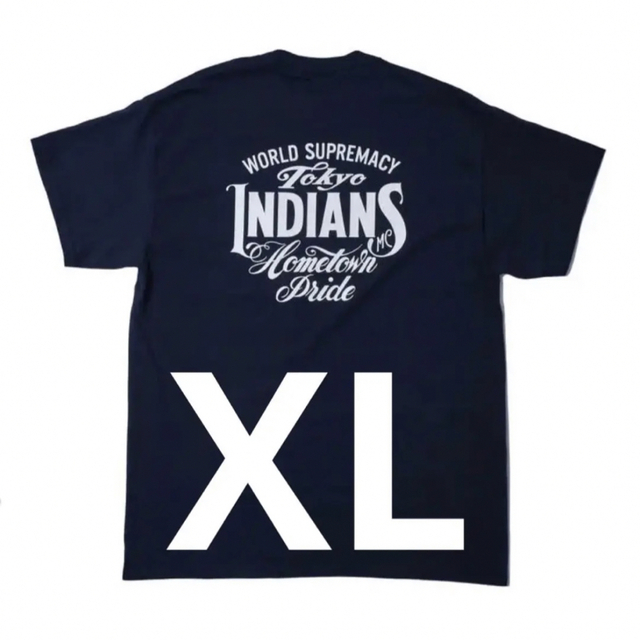 Tシャツ/カットソー(半袖/袖なし)TOKYO INDIANS  TIMC-SS-T-2202 NAVY XL