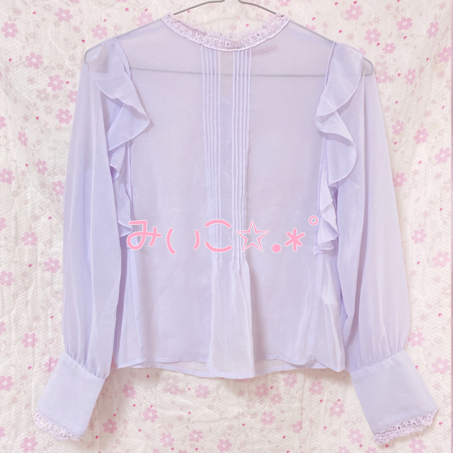 ミルボヌール♡lady ruffle sholder blouse♡ レディースのトップス(シャツ/ブラウス(長袖/七分))の商品写真