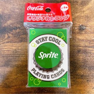 コカコーラ　オリジナルトランプ　スプライト(ノベルティグッズ)