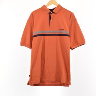 トミーヒルフィガー(TOMMY HILFIGER)の古着 トミーヒルフィガー TOMMY HILFIGER 半袖 ポロシャツ メンズXL /eaa320754(ポロシャツ)