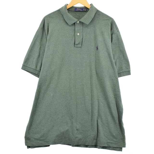 Ralph Lauren(ラルフローレン)の古着 ラルフローレン Ralph Lauren POLO RALPH LAUREN 半袖 ポロシャツ メンズXXL /eaa320879 メンズのトップス(ポロシャツ)の商品写真