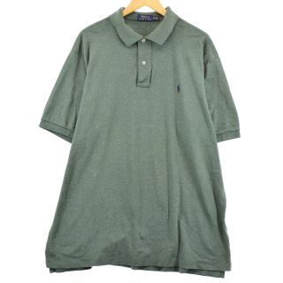 ラルフローレン(Ralph Lauren)の古着 ラルフローレン Ralph Lauren POLO RALPH LAUREN 半袖 ポロシャツ メンズXXL /eaa320879(ポロシャツ)