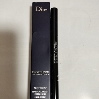 ディオール(Dior)のゆりん様専用ディオールショウオンステージライナー096サテンブラック(アイライナー)