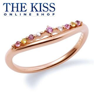 THE KISS - THE KISS K10 PG レディースリング マルチカラー 6号の通販