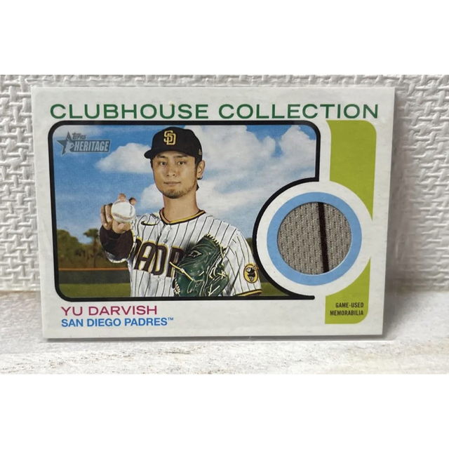 【希少】topps heritage レリックカード　ダルビッシュ有