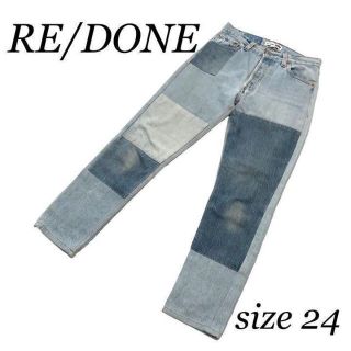 RE/DONE ★リダン ブラックデニム size.24