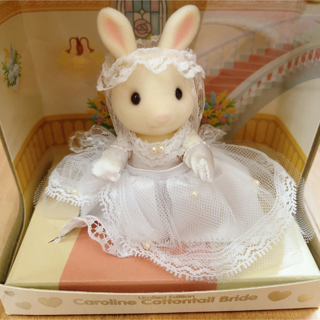 シルバニアファミリー しろウサギの花嫁 ウェディングドレス