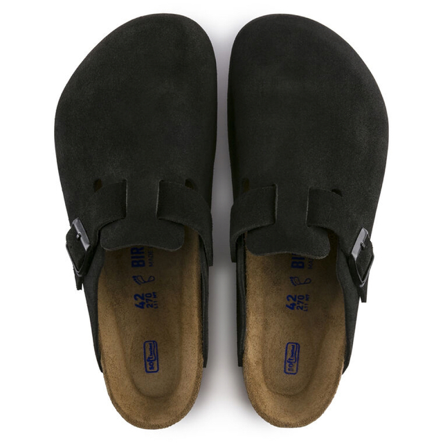 BIRKENSTOCK(ビルケンシュトック)のBIRKENSTOCK ビルケンシュトック Boston/ボストン ブラック メンズの靴/シューズ(サンダル)の商品写真