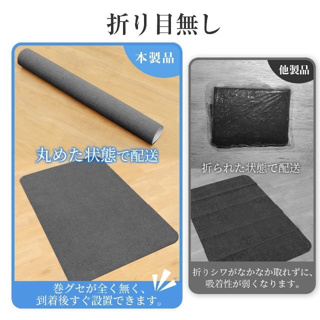 【数量限定】チチロバTITIROBA チェアマット 床保護マット 90×120c