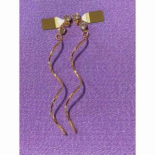 貼るピアス　ハンドメイド(ピアス)