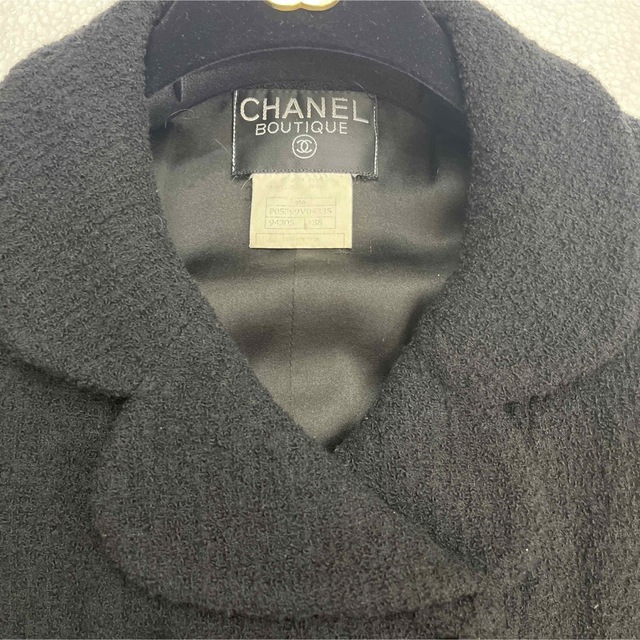 CHANEL(シャネル)のCHANEL シャネル　ジャケット　アウター　38 レディースのジャケット/アウター(ピーコート)の商品写真