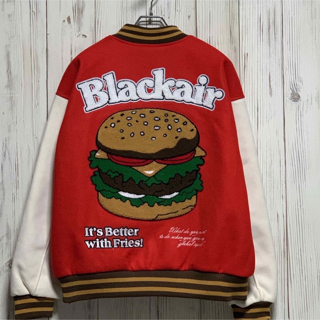 【セット販売】新品未使用BLACKAIR ブラックエアーハンバーガー スタジャン