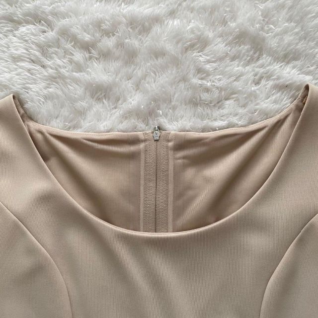 【美品】FOXEY NEW YORK ワンピース グログランリボン フレア