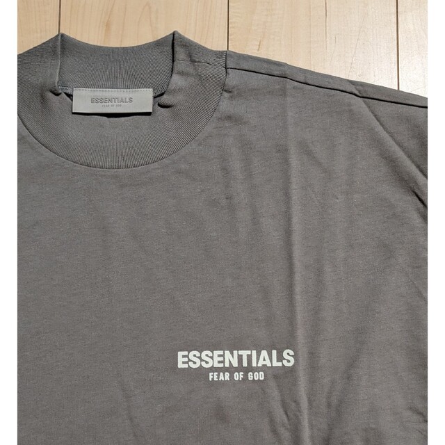 M 新品 FOG Essentials L/S TEE ロンT グレー-