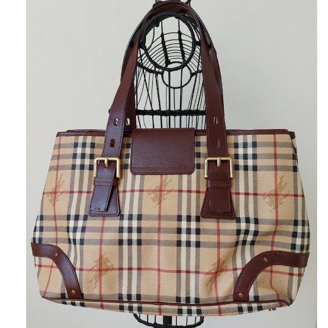 BURBERRY - バーバリー 美品Burberry London トートバッグ ノバ