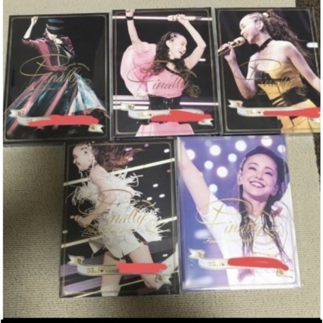 新品未使用 初回盤 安室奈美恵 finally 5形態セットBlu-ray 【代引き