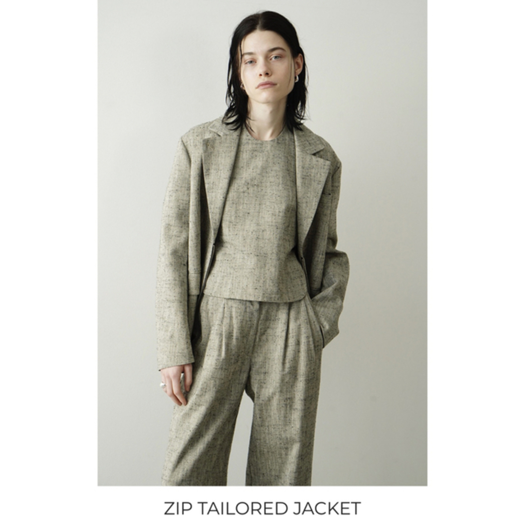 CLANE ZIP TAILORED JACKET - テーラードジャケット