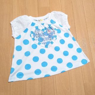 ニットプランナー(KP)のセール◆美品◆ KP ◆ハートのミミちゃんの可愛いTシャツ◆ドット柄(Tシャツ/カットソー)