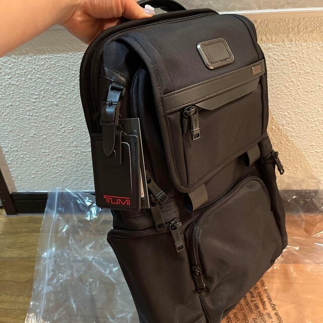 未使用】TUMI alpha3 オールレザー フラップパック smcint.com