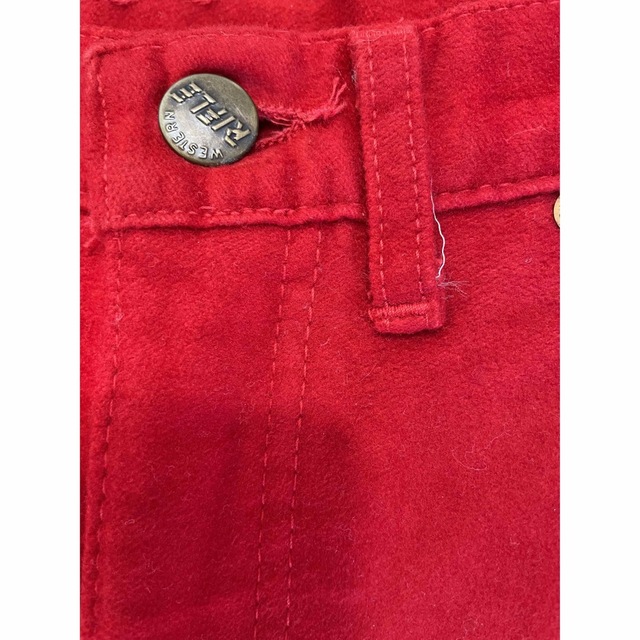 pants 赤 レディースのパンツ(カジュアルパンツ)の商品写真