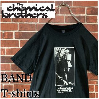 ミュージックティー(MUSIC TEE)の【メキシコ製】tltex ケミカルブラザーズ　グラフィック　バンドTシャツ 古着(Tシャツ/カットソー(半袖/袖なし))