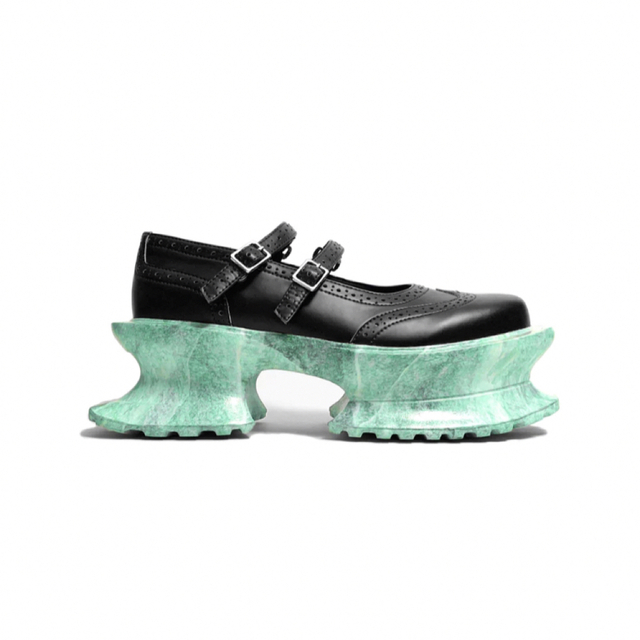 靴/シューズ Aerial Garden BK×Jade green 廉価販売中 synergy