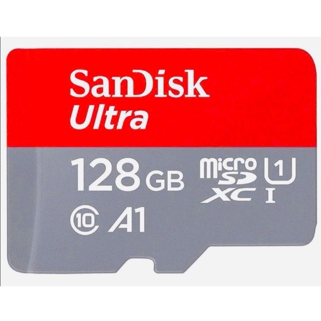 高価値セリー SanDisk microSD 128GB マイクロSDカード 1枚140M 秒