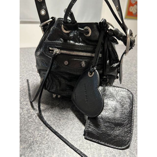 人気ブランド Balenciaga - 極美品 バレンシアガ バケットバック