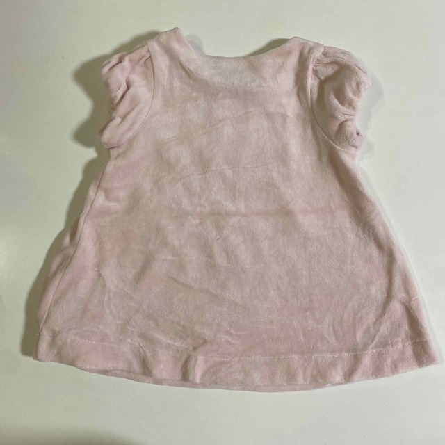 babyGAP(ベビーギャップ)のベビーギャップ　ベロアワンピース キッズ/ベビー/マタニティのベビー服(~85cm)(ワンピース)の商品写真