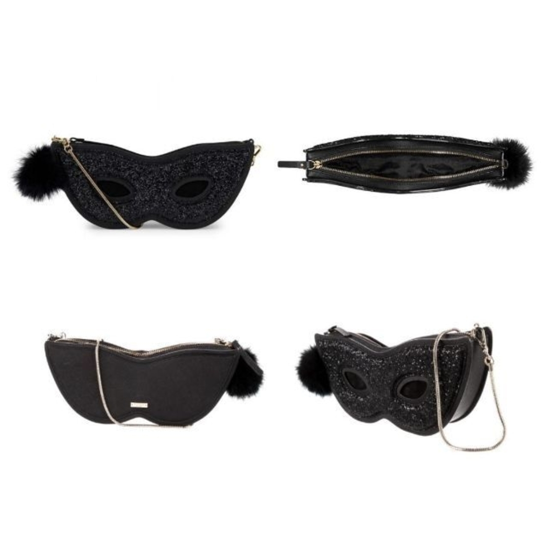 3D MASK CLUTCH kate spade new york