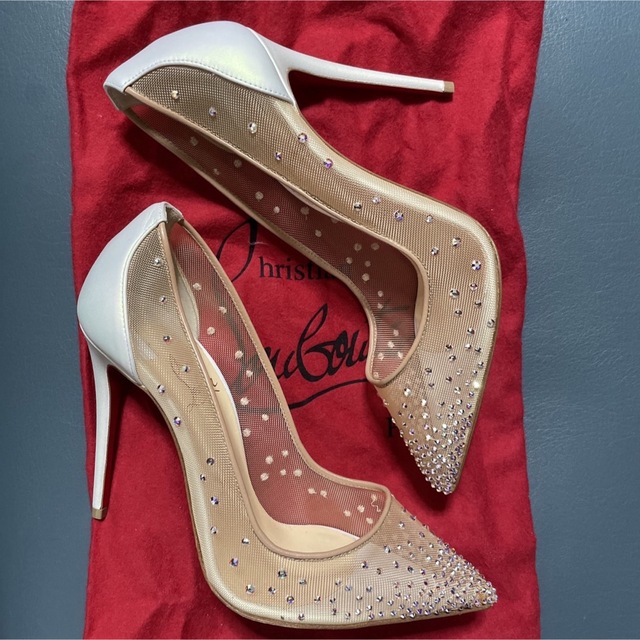 新品 パンプス ルブタン LOUBOUTIN 37-