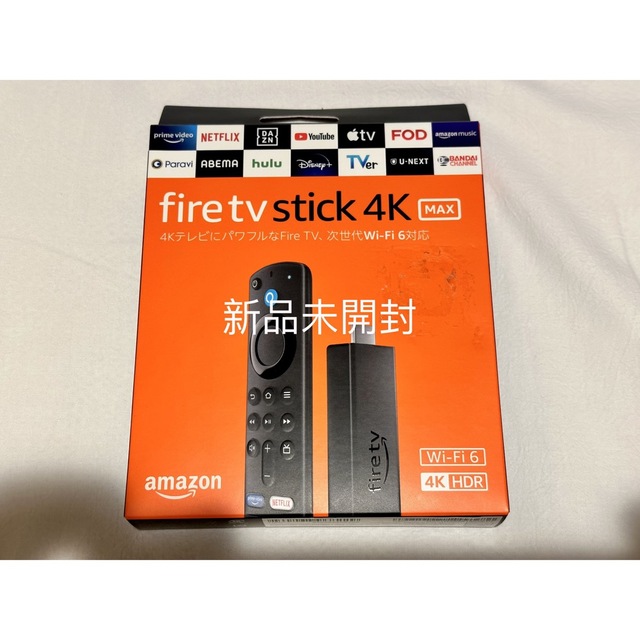 新品未開封 Amazon Fire TV Stick 4k Max リモコン有