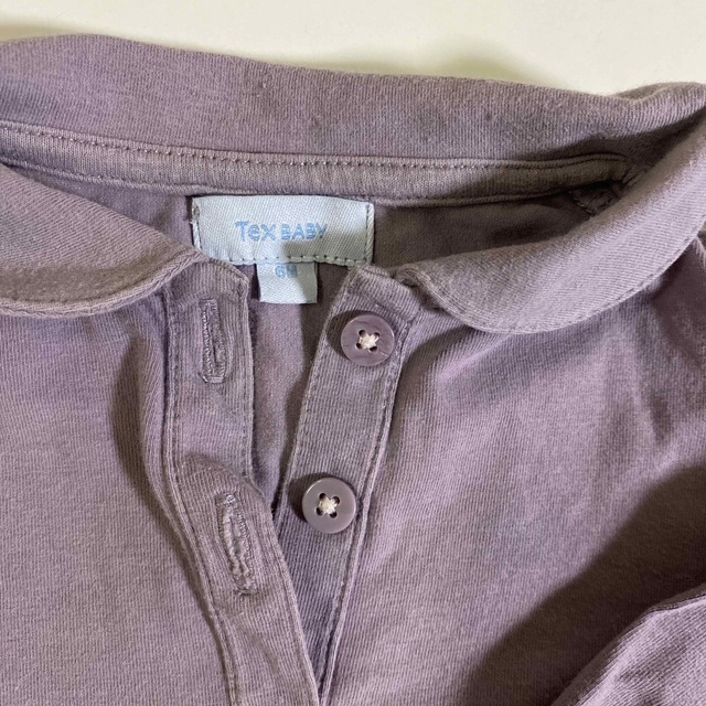 長袖シャツ　2枚セット キッズ/ベビー/マタニティのベビー服(~85cm)(Ｔシャツ)の商品写真